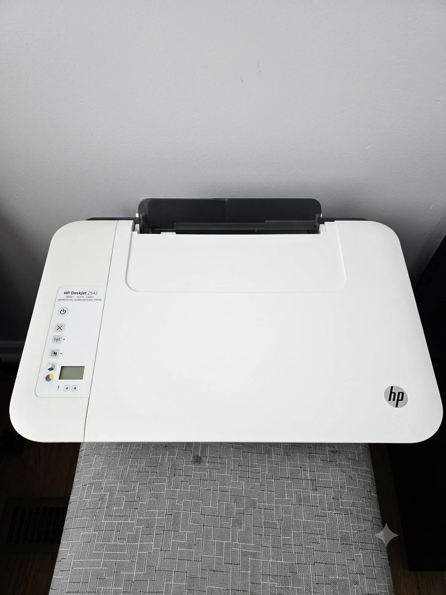 HP Deskjet 2542 All-in-One Printer - photo 2