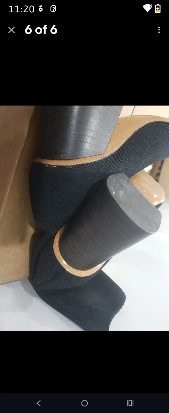 Celine black knit sock boots - photo 5