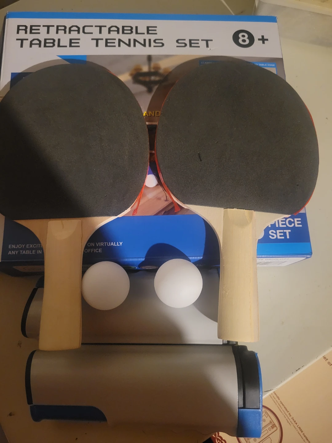 🏈 6-Piece Retractable Table Tennis Set - photo 2