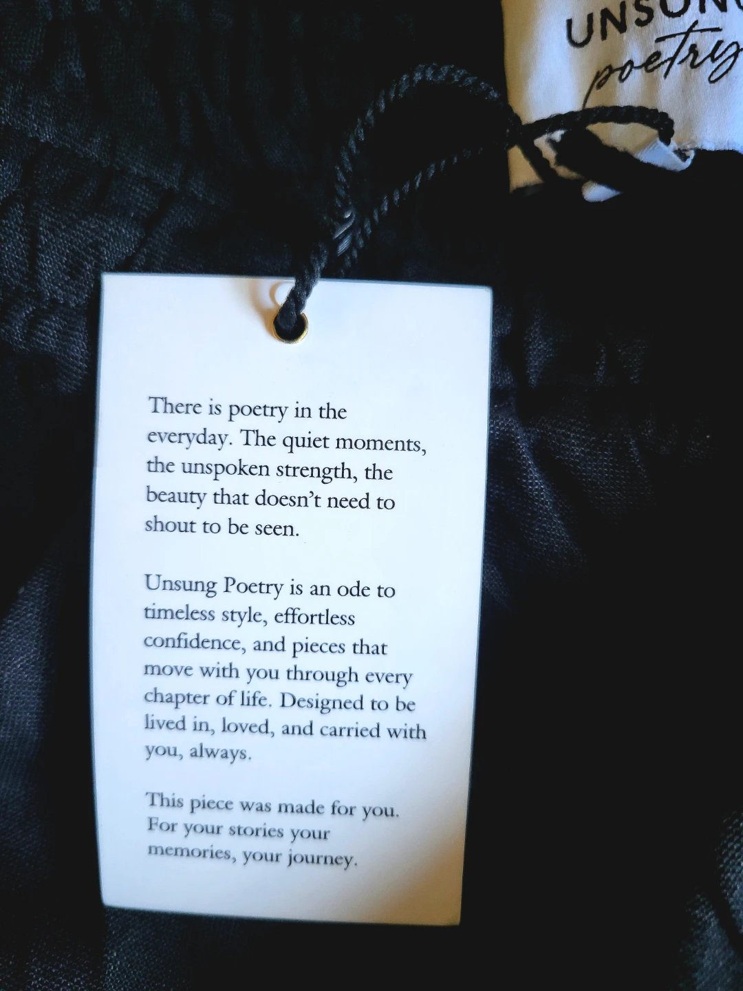 NEW ($155 retail) - Unsung Poetry Black Skirt - Size S - photo 4