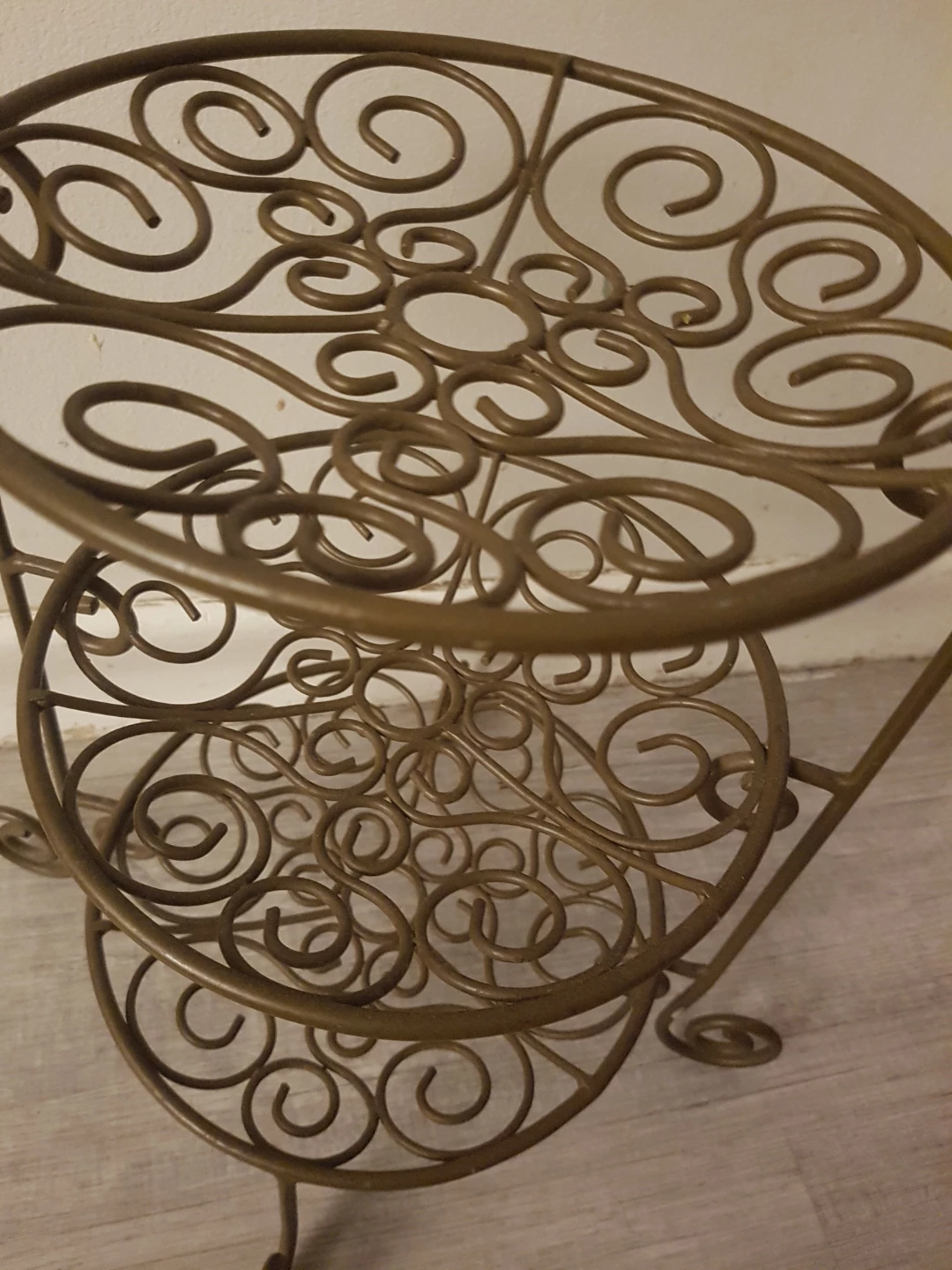 3-Tier Metal Decorative fruit/vegetable Stand - photo 4