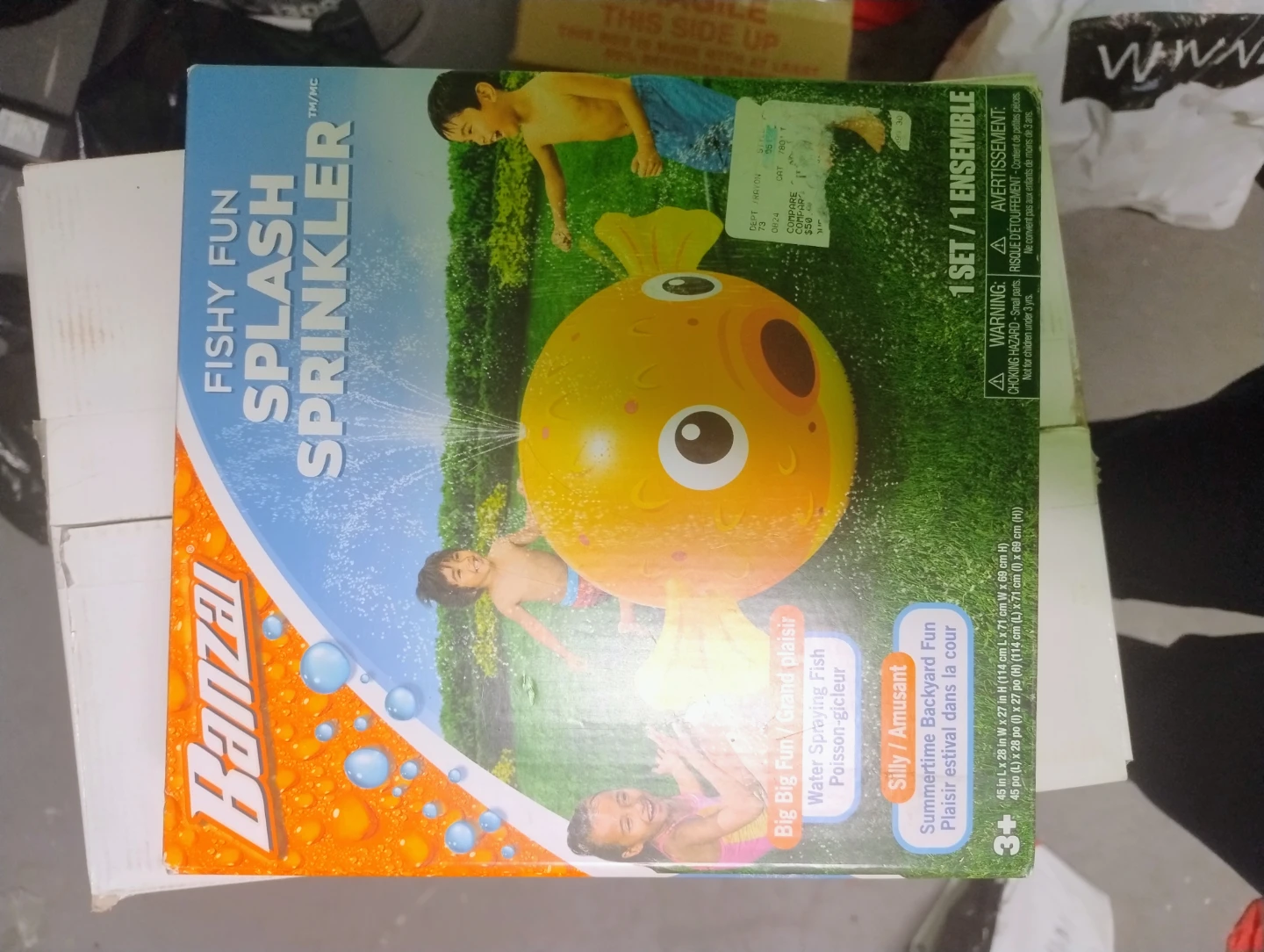 Banzai Fishy Fun Splash Sprinkler - photo 2
