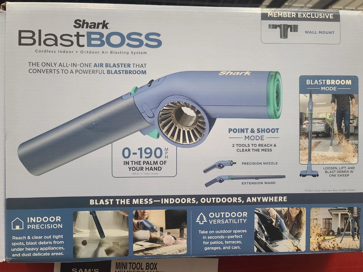 Shark BlastBOSS Cordless Air Blasting System