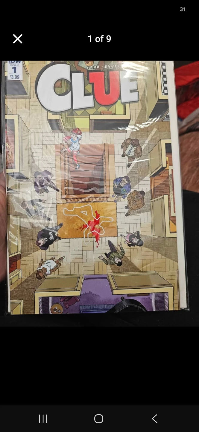 CLUE Comic Books (IDW)