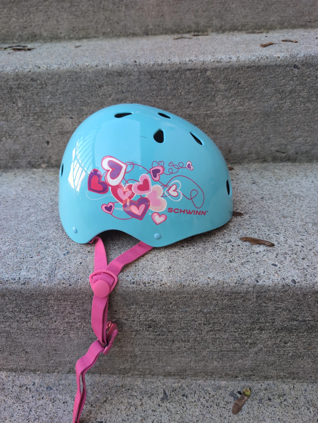 Schwinn Kids Heart Print Helmet