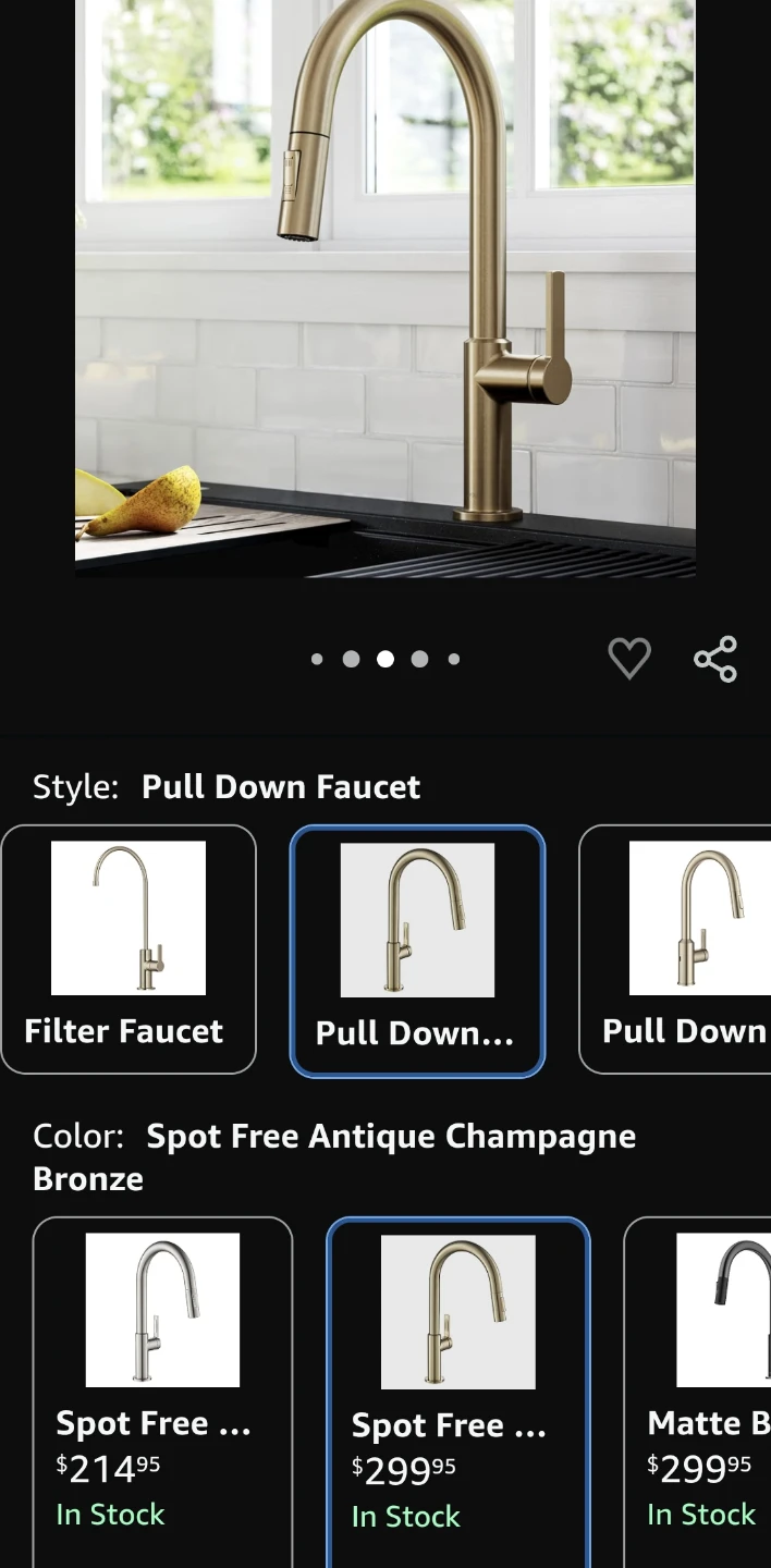 Kraus Oletto Single Handle Pull Down Kitchen Faucet - photo 2