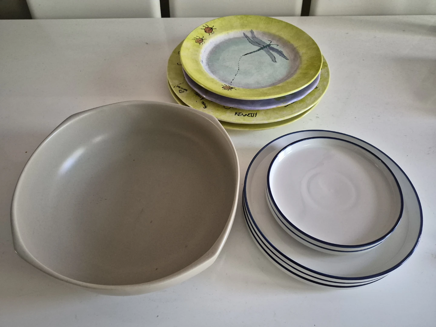 Assorted Ceramic Dishes and Bowl