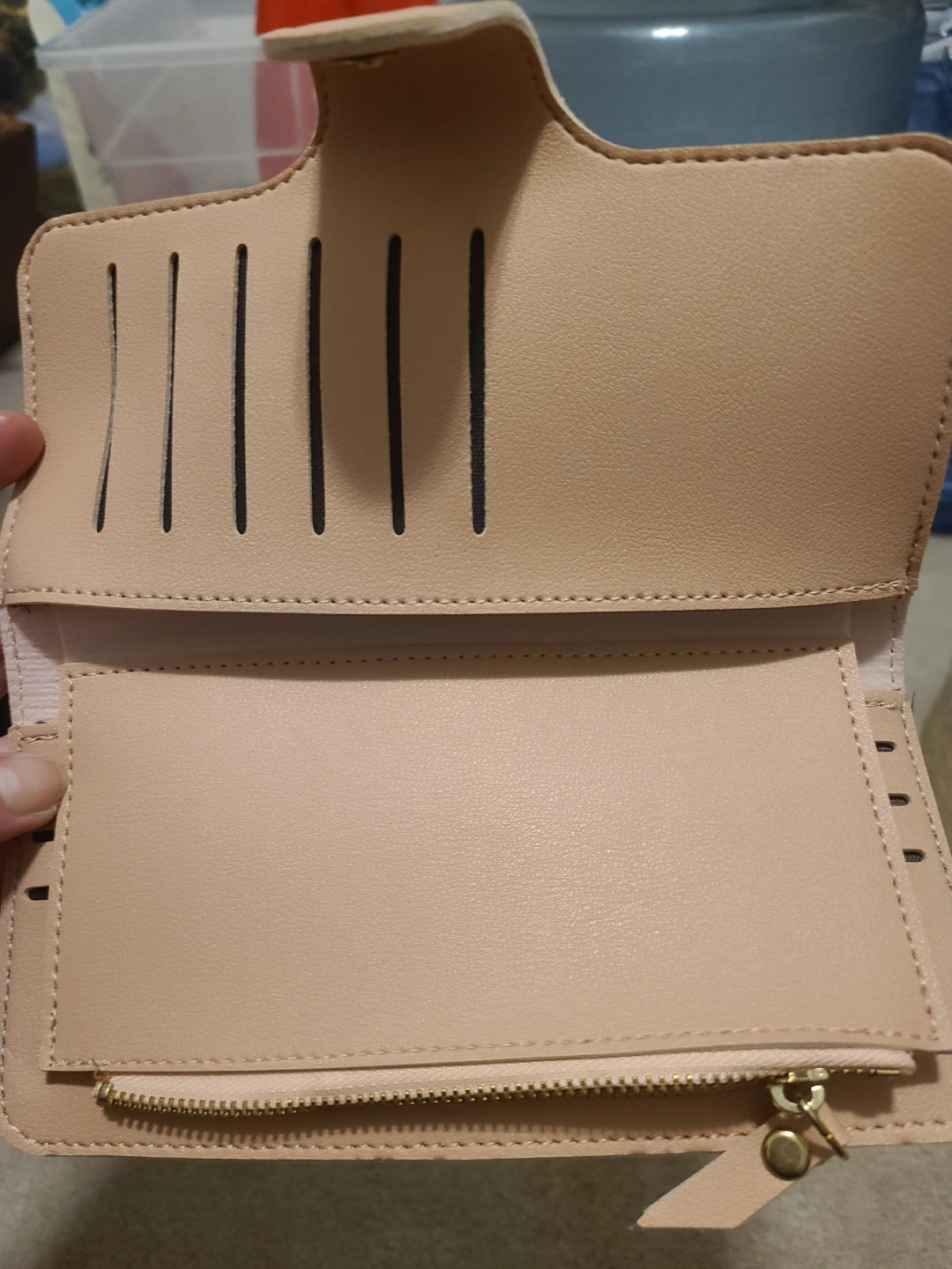 Beige Long Wallet - photo 2
