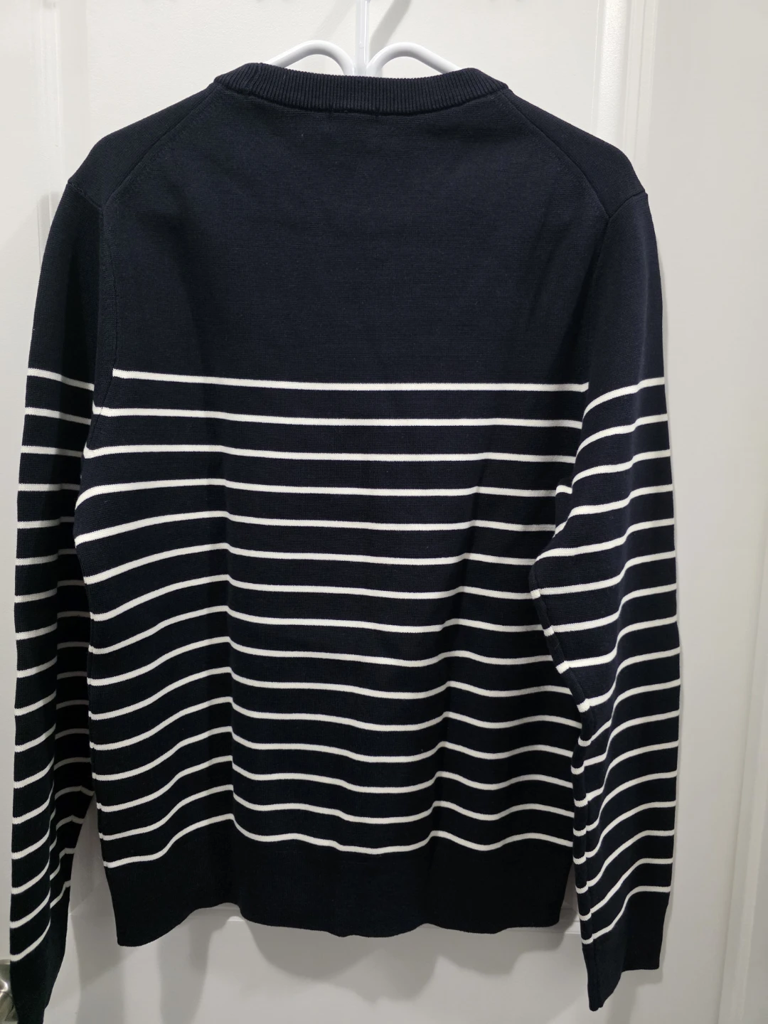 Uniqlo Milano Ribbed Crew Neck Sweater Navy - photo 5
