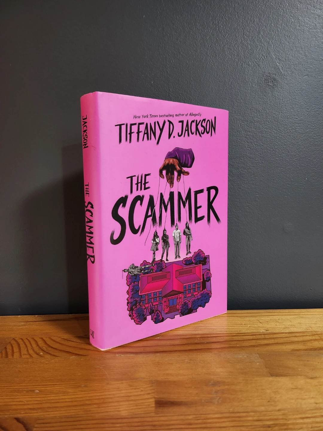The Scammer by Tiffany D. Jackson Hardcover Book 🏈