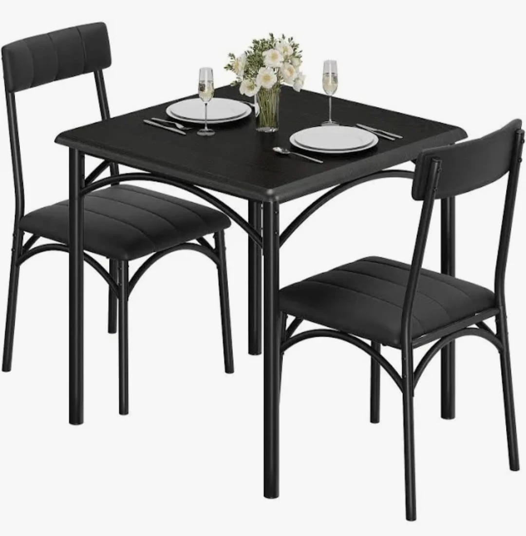 3-Piece Dining Table and Chair Set - photo 4