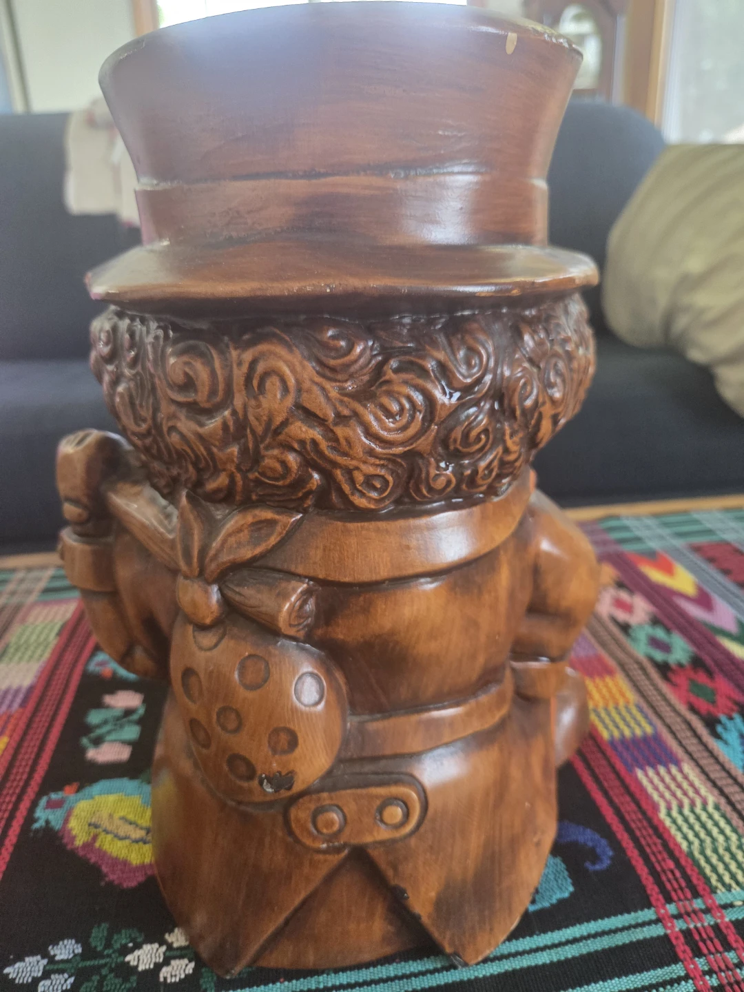 Vintage Treasure Craft Clown Cookie Jar - photo 3
