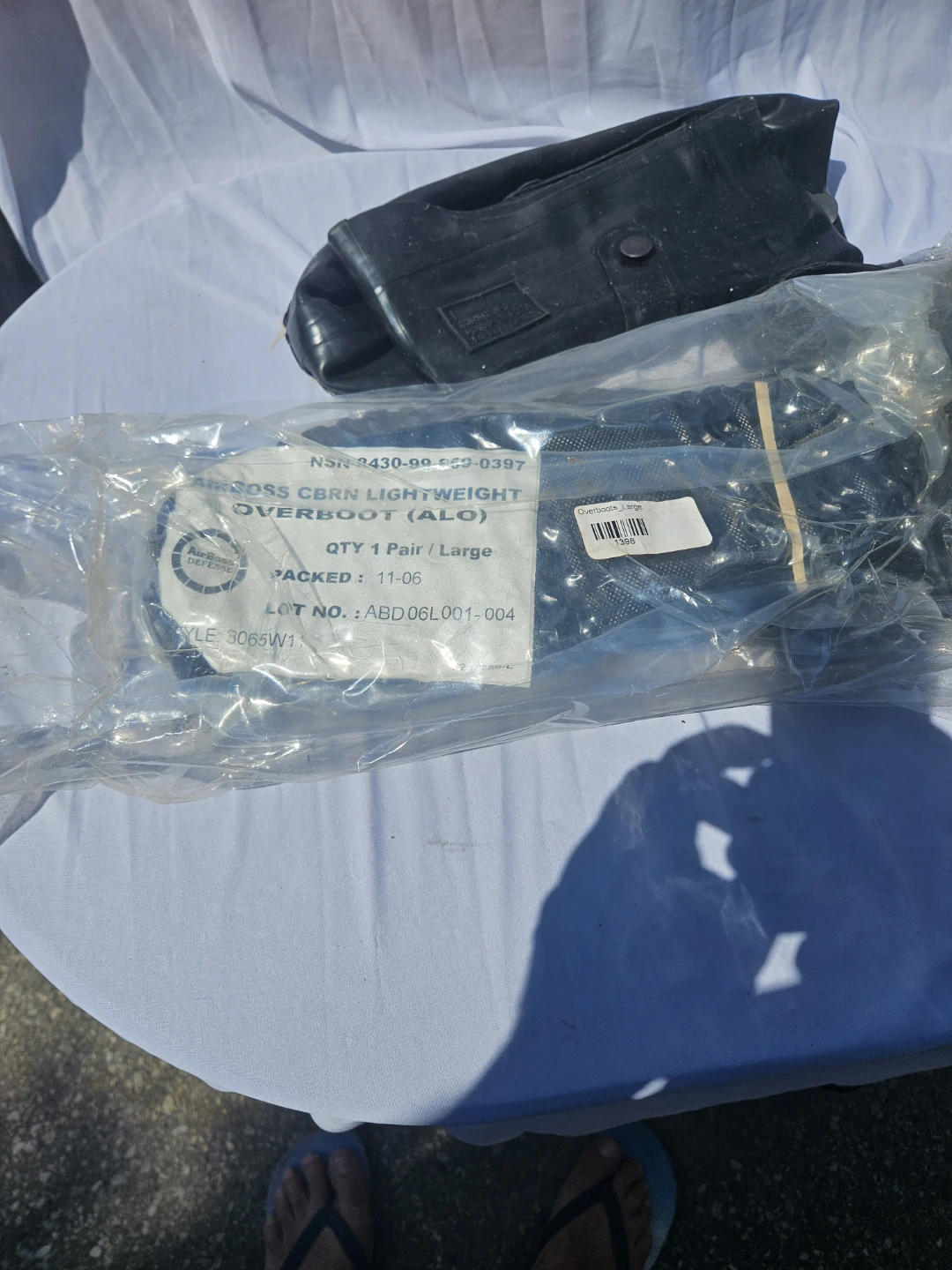 AirBoss CBRN Lightweight Overboots - Large - photo 3