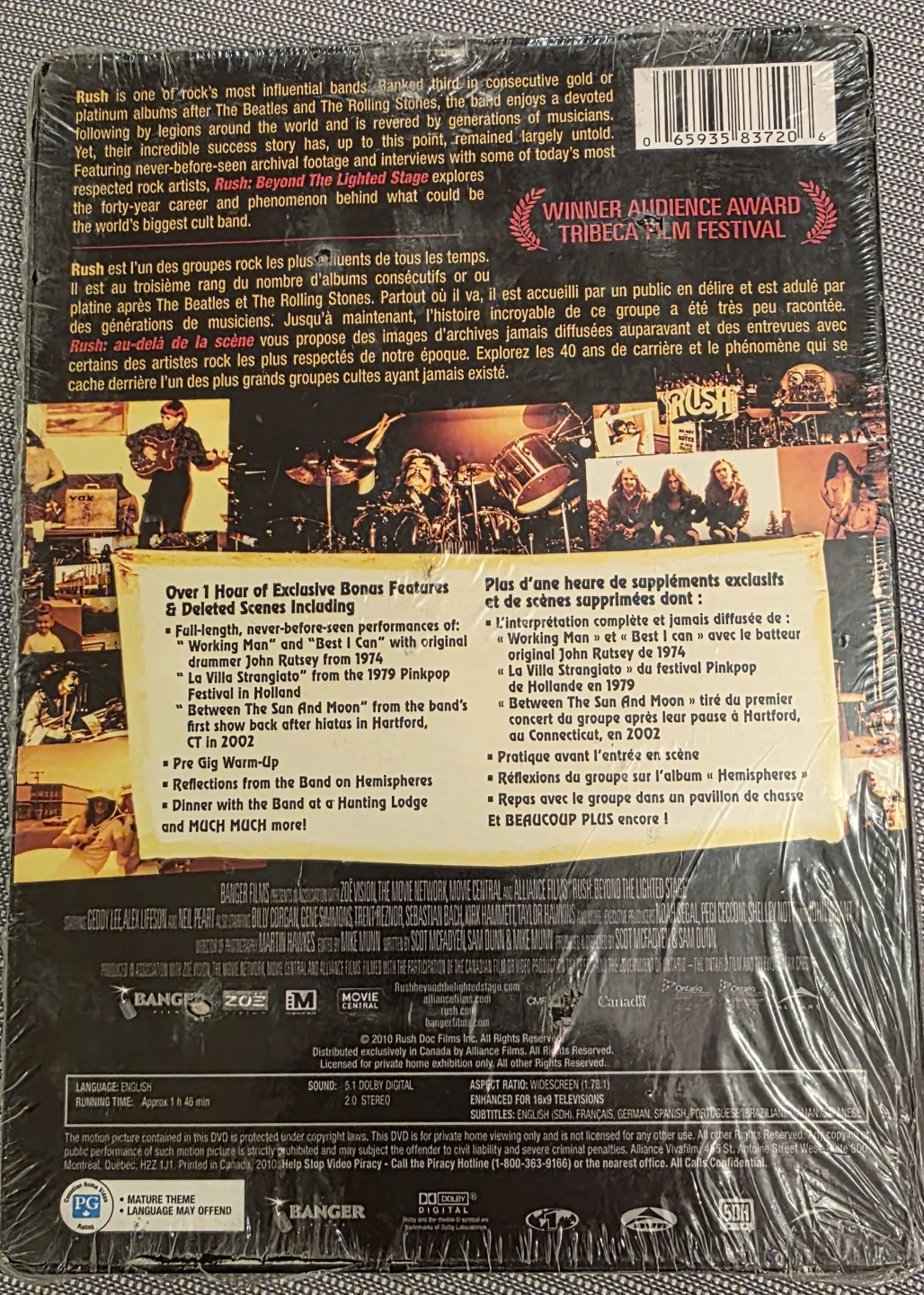 NEW Rush: Beyond The Lighted Stage DVD - photo 2