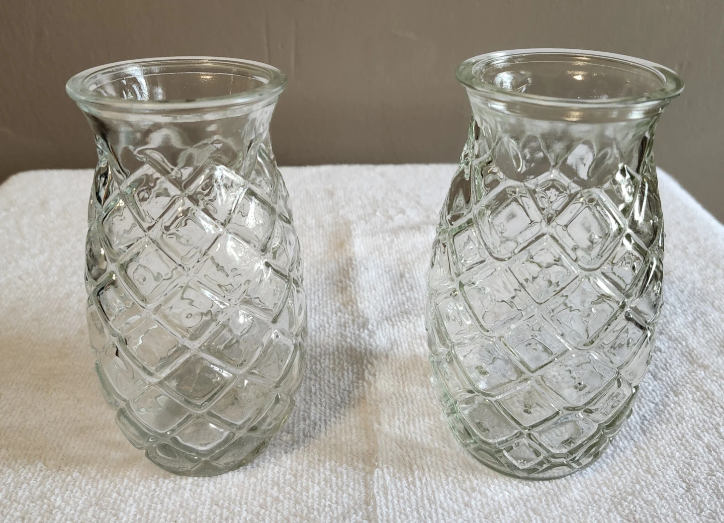 8 Clear Glass Vases, different sizes - New - photo 2