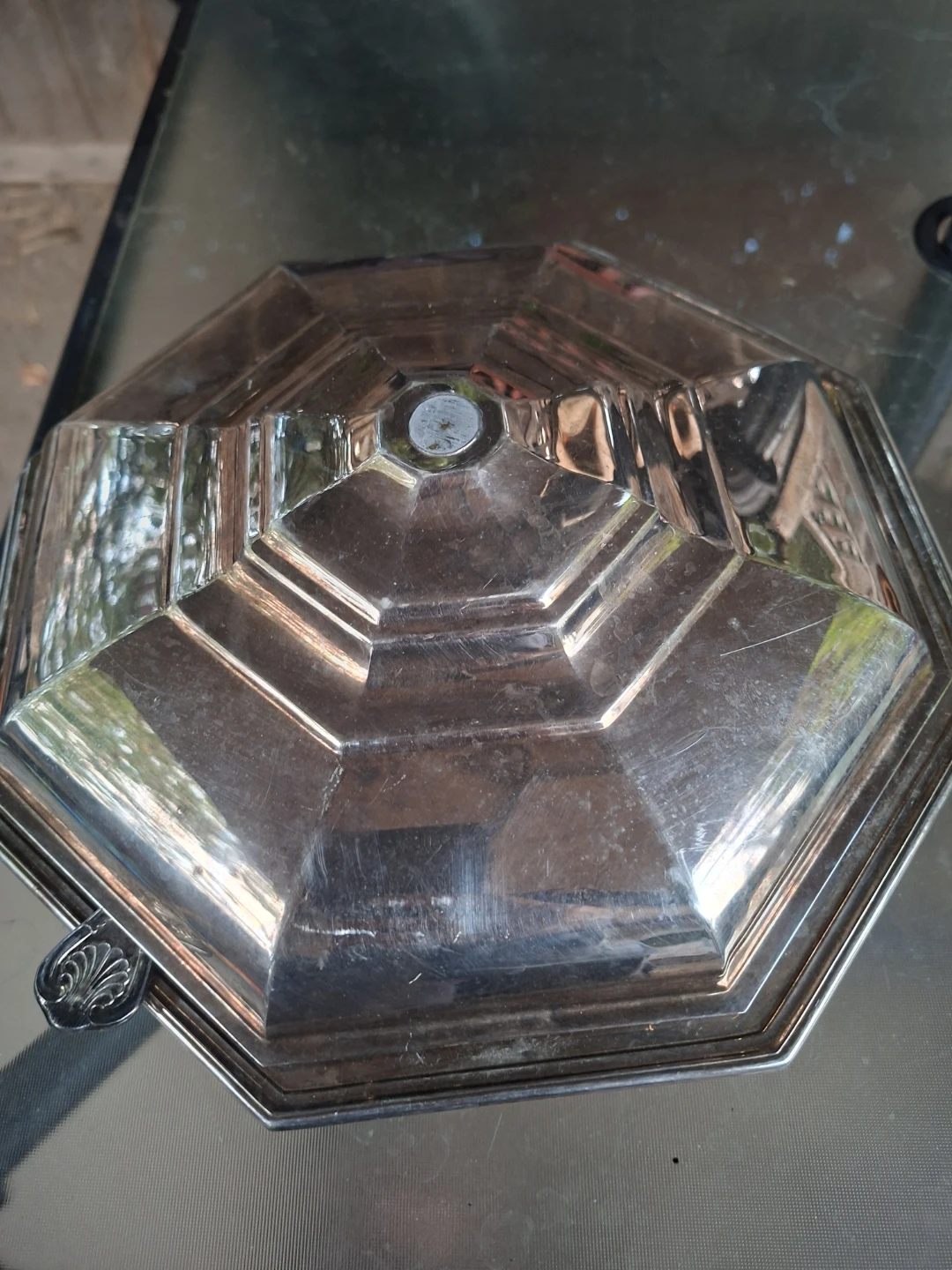 Vintage Silver Plate Covered Dish & Silver Plate Utensils - photo 2