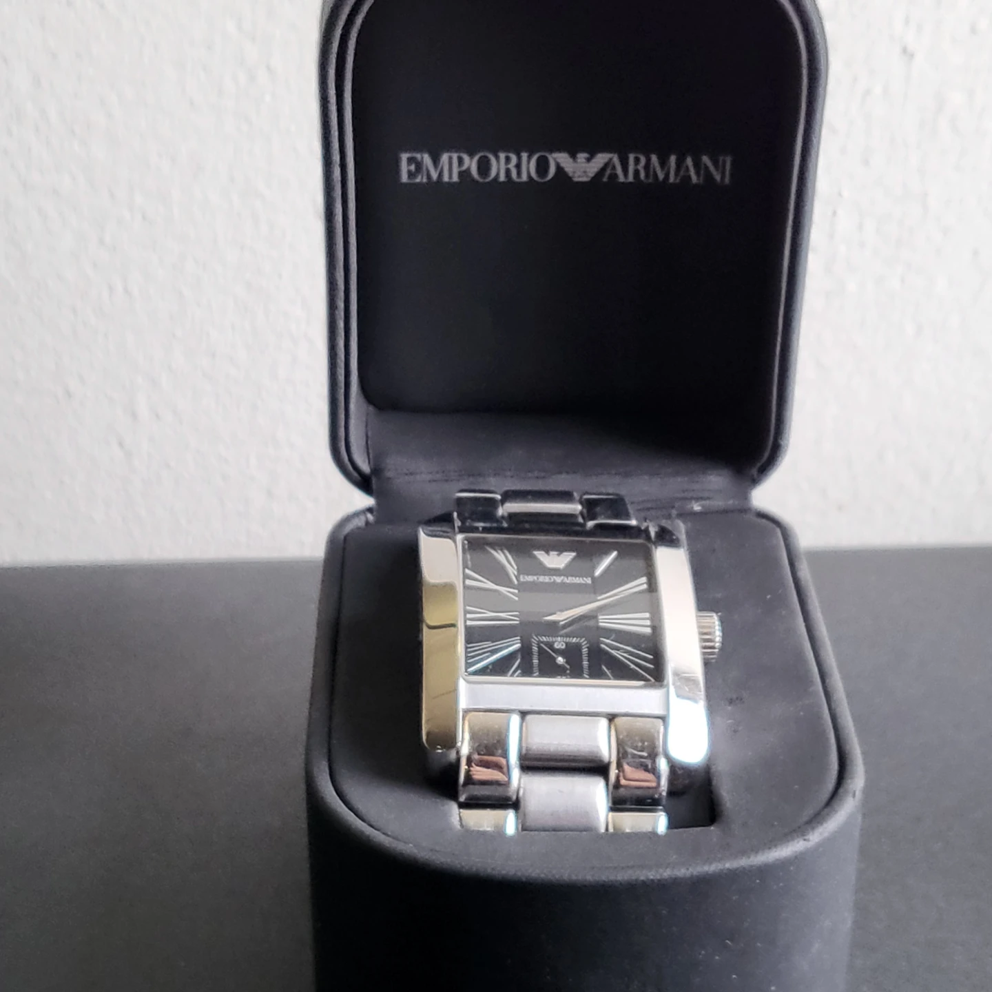 Emporio Armani Rectangular Wristwatch