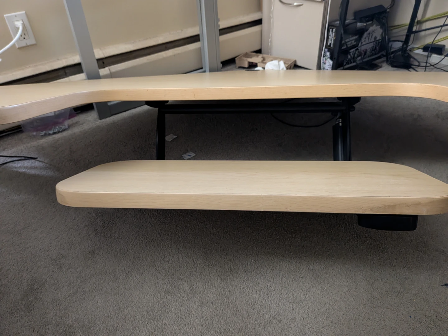 Corner Desk with Keyboard Tray - photo 2