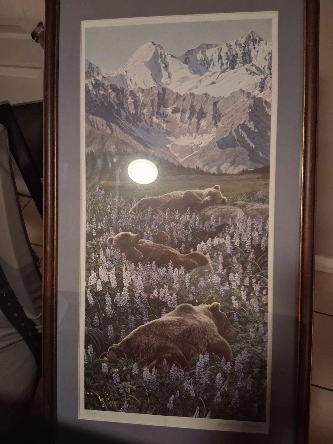 Gause Signed Limited Edition Bear Print