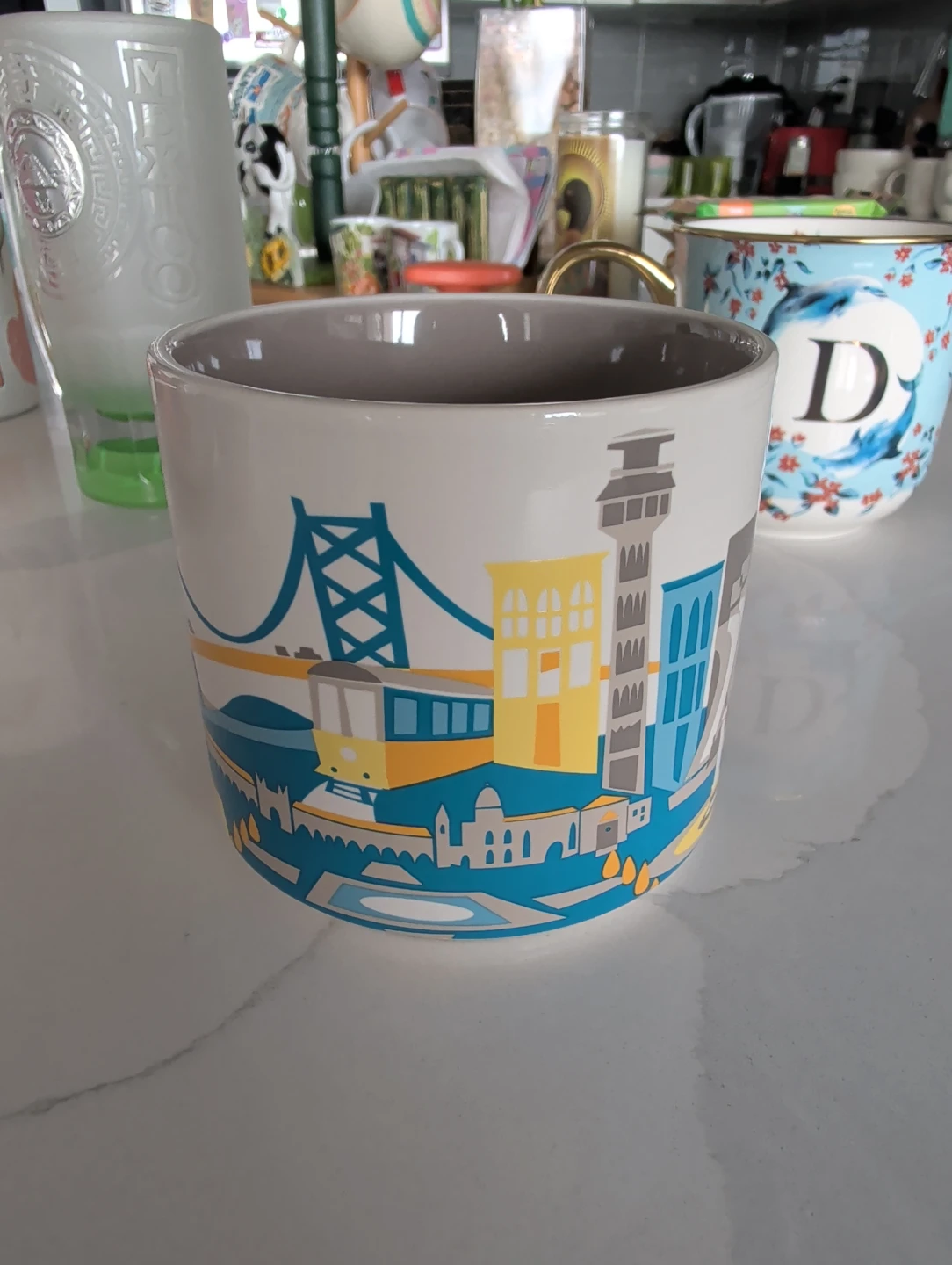 Starbucks Lisboa Ceramic Mug - photo 3