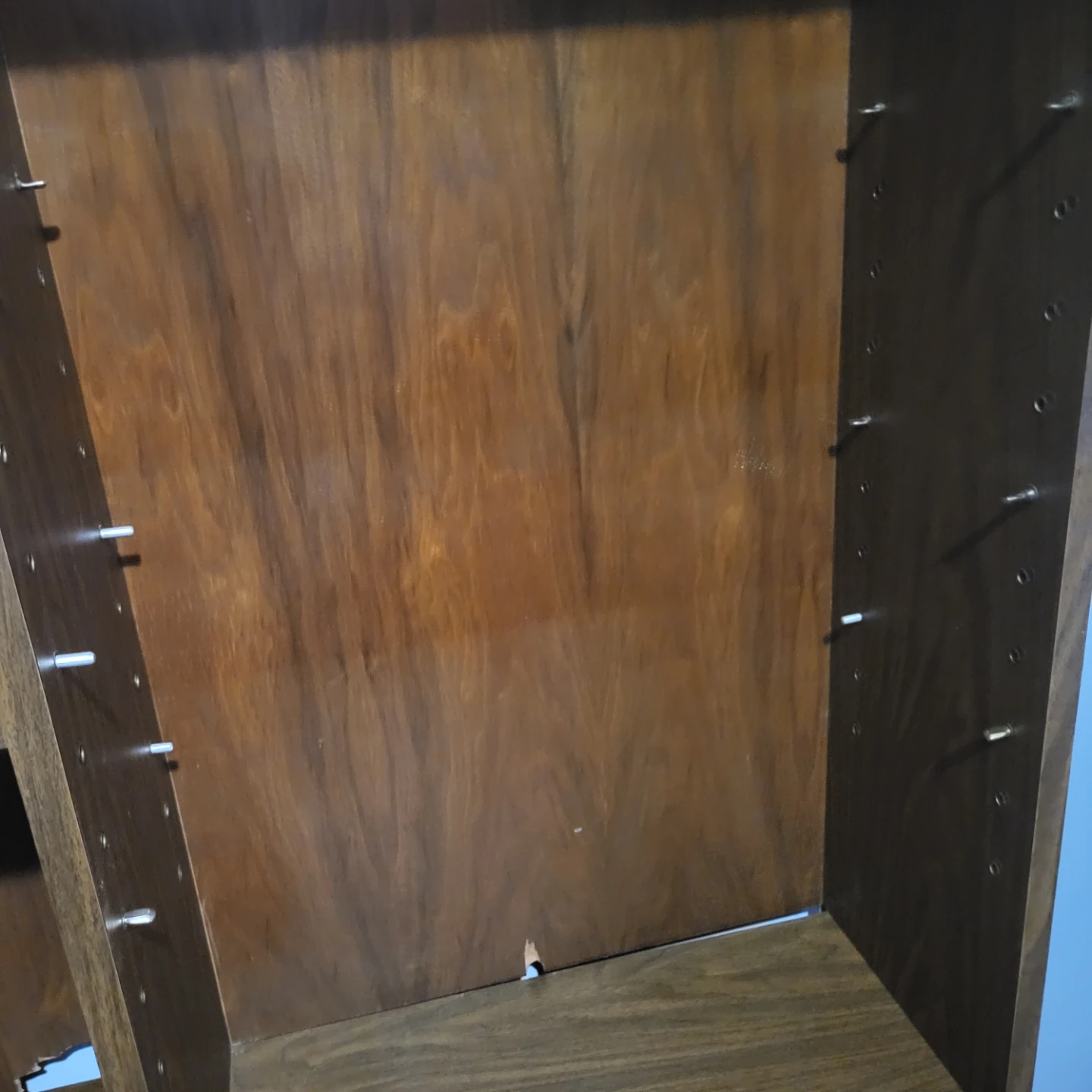 Wooden Desk with Shelving Unit - photo 4