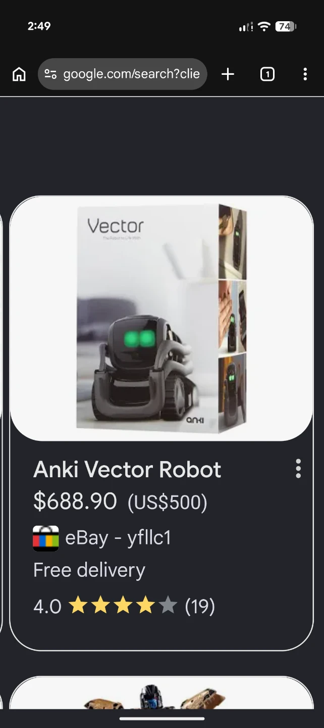 Anki Vector Robot with Charging Dock - photo 5