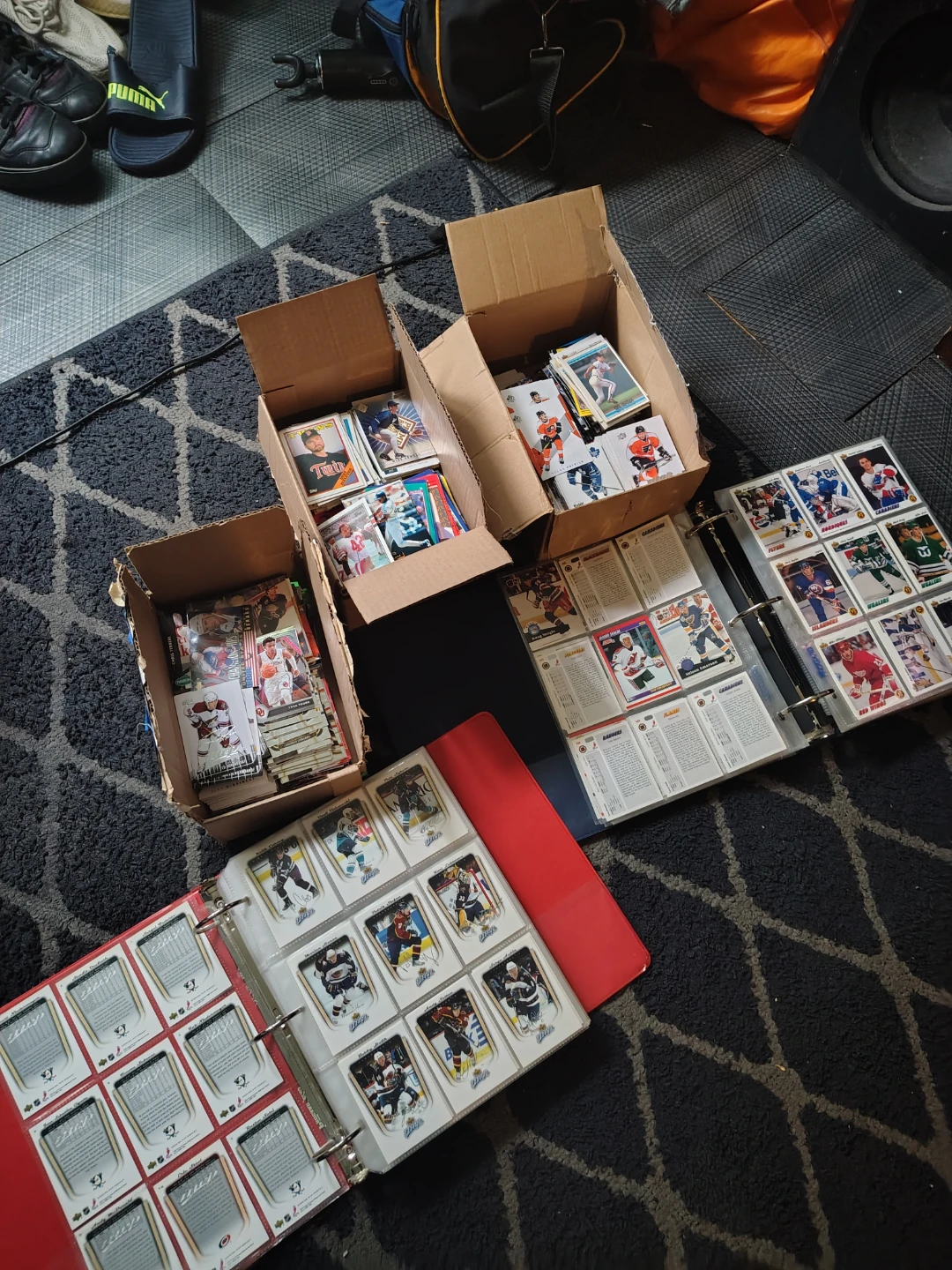 Large Collection of cards all types of sports