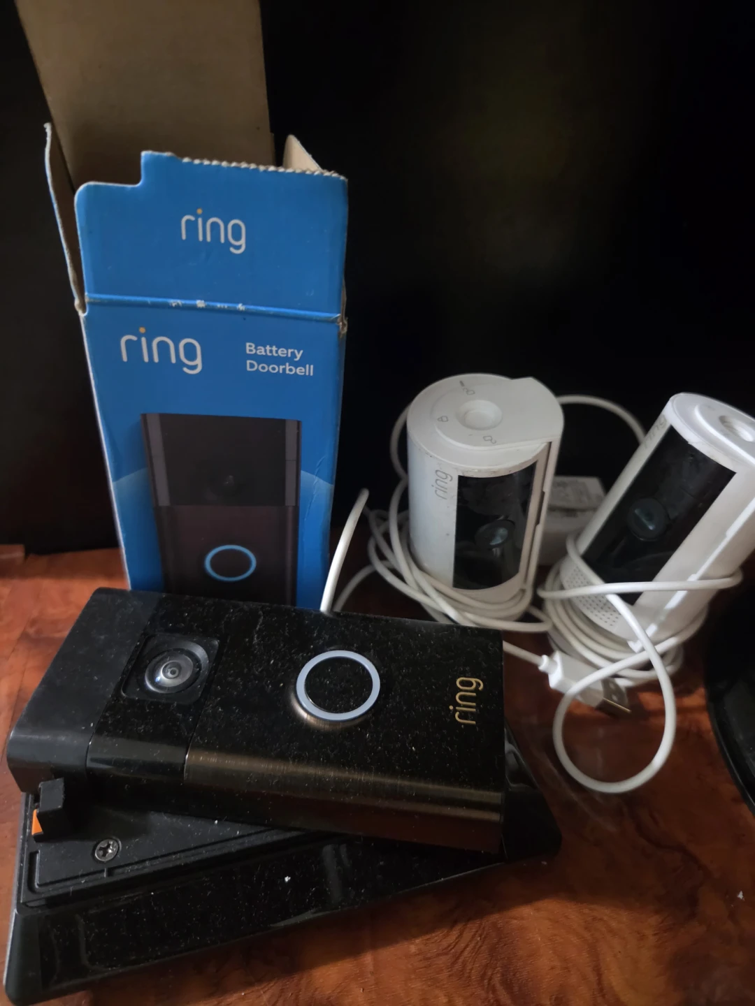 Ring Doorbell and/or 2 Indoor Cameras