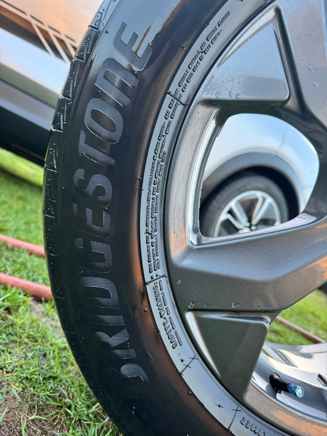 18" OEM Ford Mustang Mach-E Wheels & Bridgestone Tires - photo 4