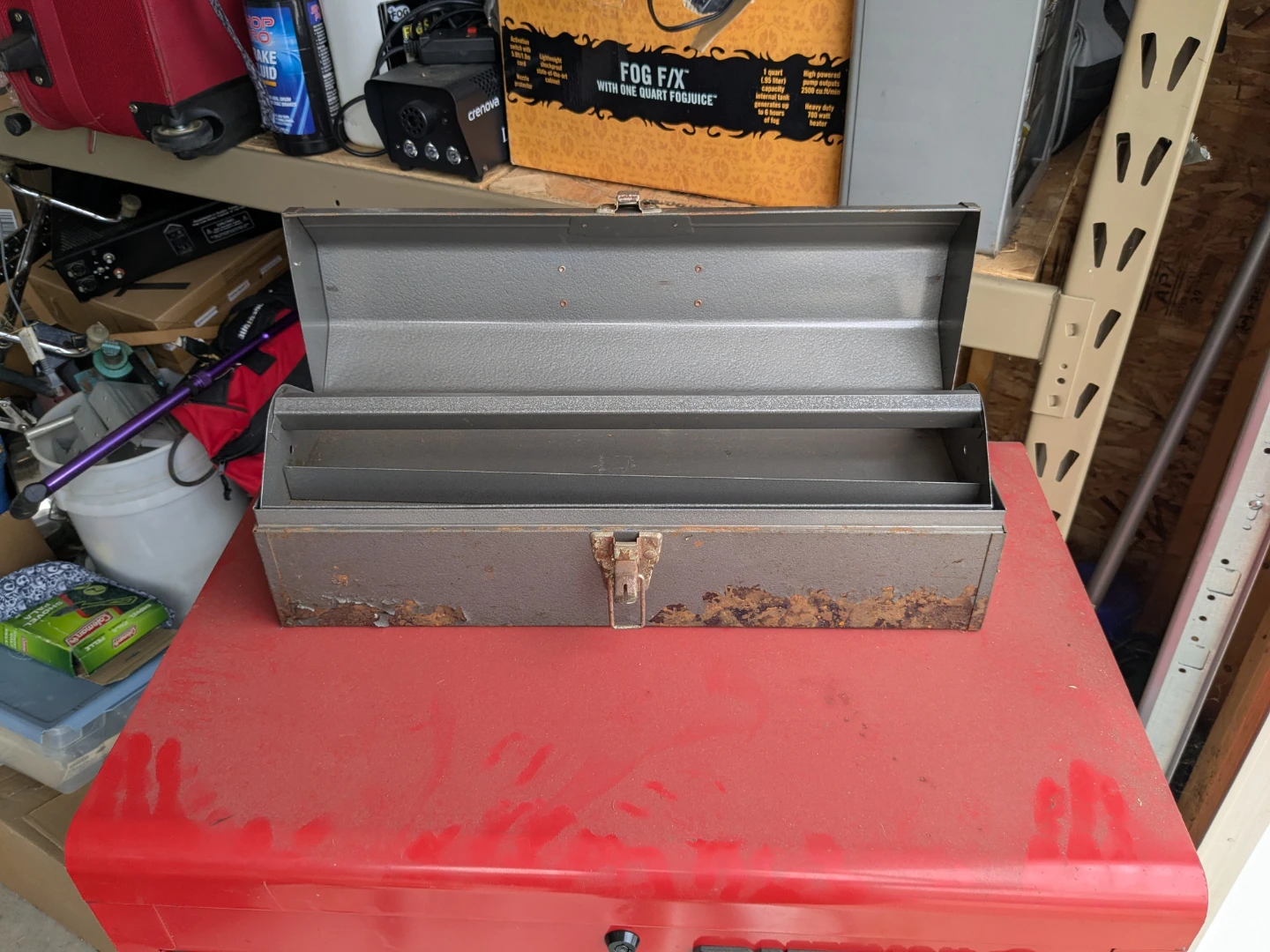Craftsman Red Rolling Tool Chest with Metal Toolbox - photo 2