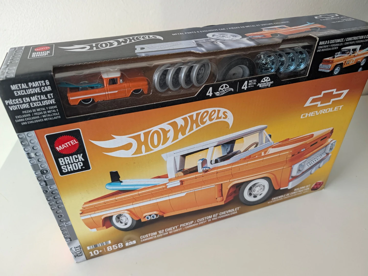Mattel Hot Wheels Brick Shop Custom '62 Chevy Pickup
