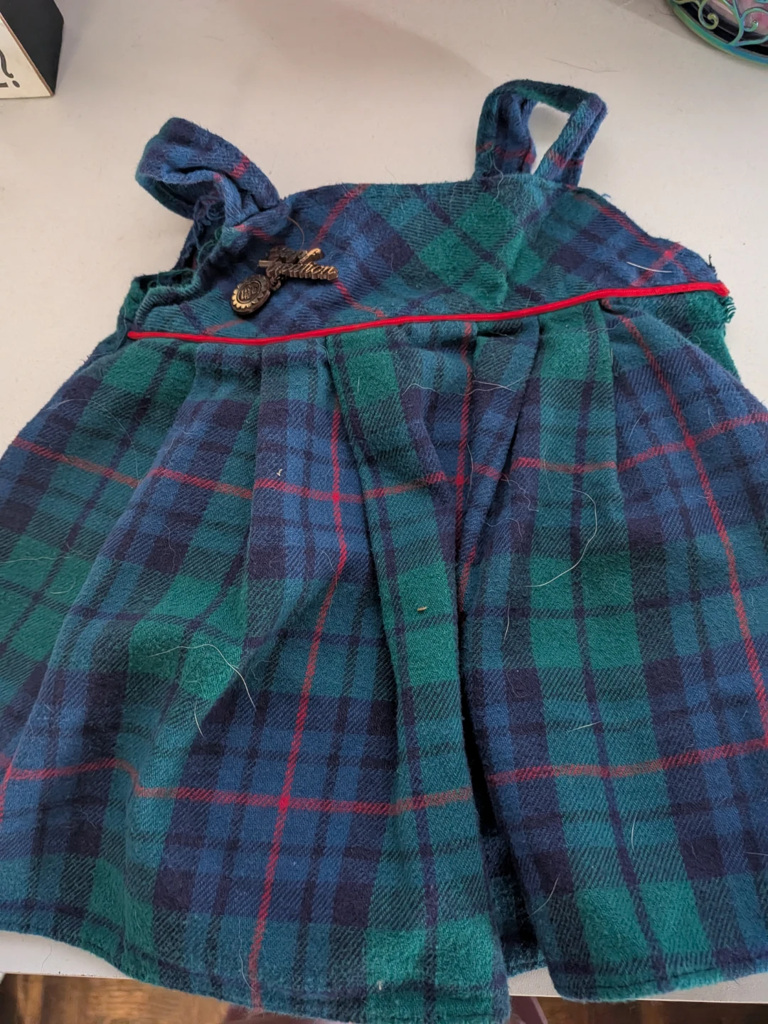 Tartan Plaid Kids Dress - photo 2