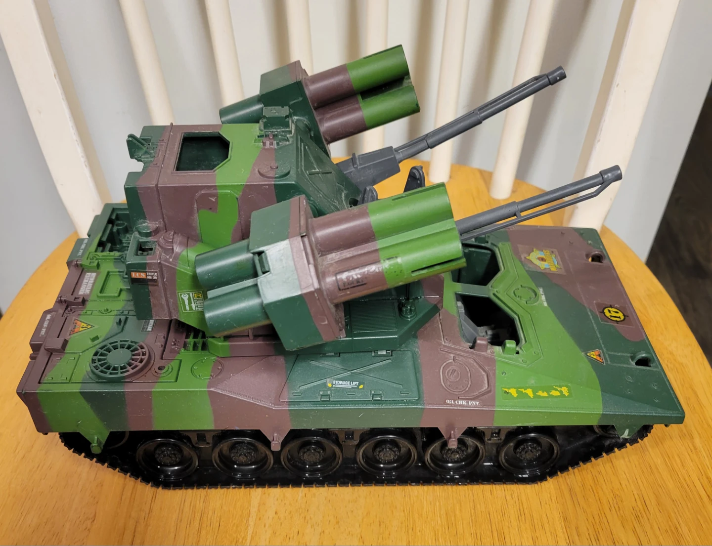 Vintage 1989  G.I. Joe Slaughter's Marauders Equalizer Tank - photo 3
