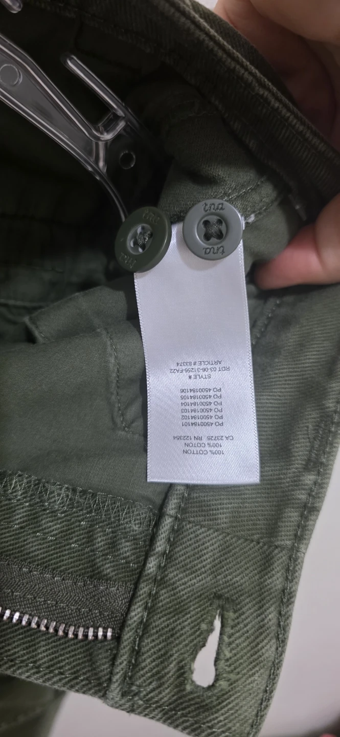 Aritzia Tna Cargo Pants Size 4 Green - photo 5