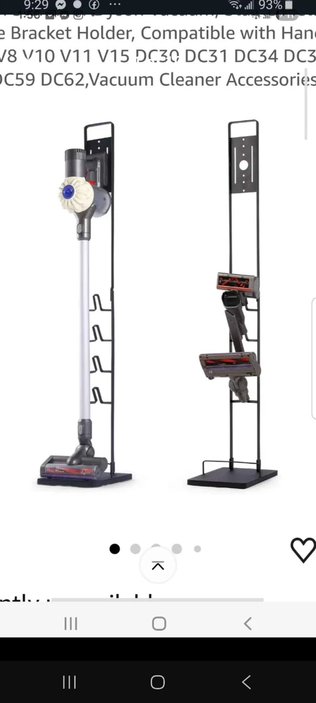 Dyson vacuum stand brand new