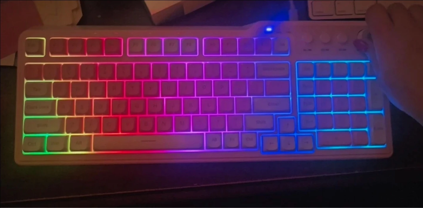 AULA F3099 Three-Mode Mechanical Keyboard 🏈 - photo 5
