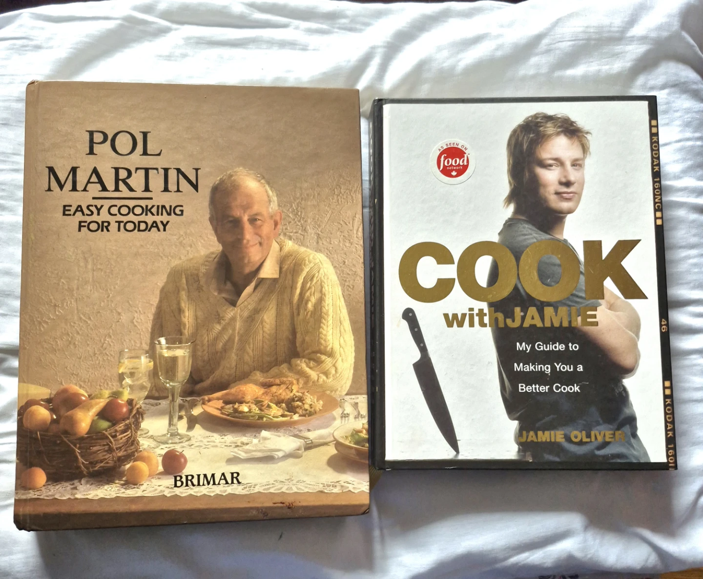 Pol Martin Easy Cooking for Today & Cook with Jamie Books