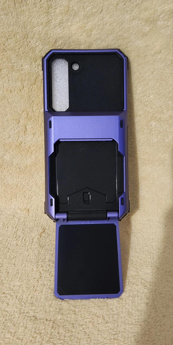 Samsung S23 Purple Protective Wallet Phone Case - photo 3