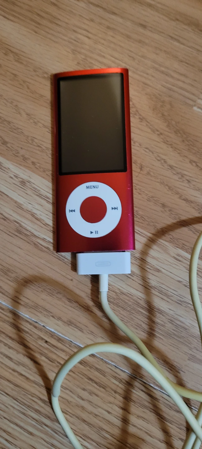 Red Apple iPod Nano
