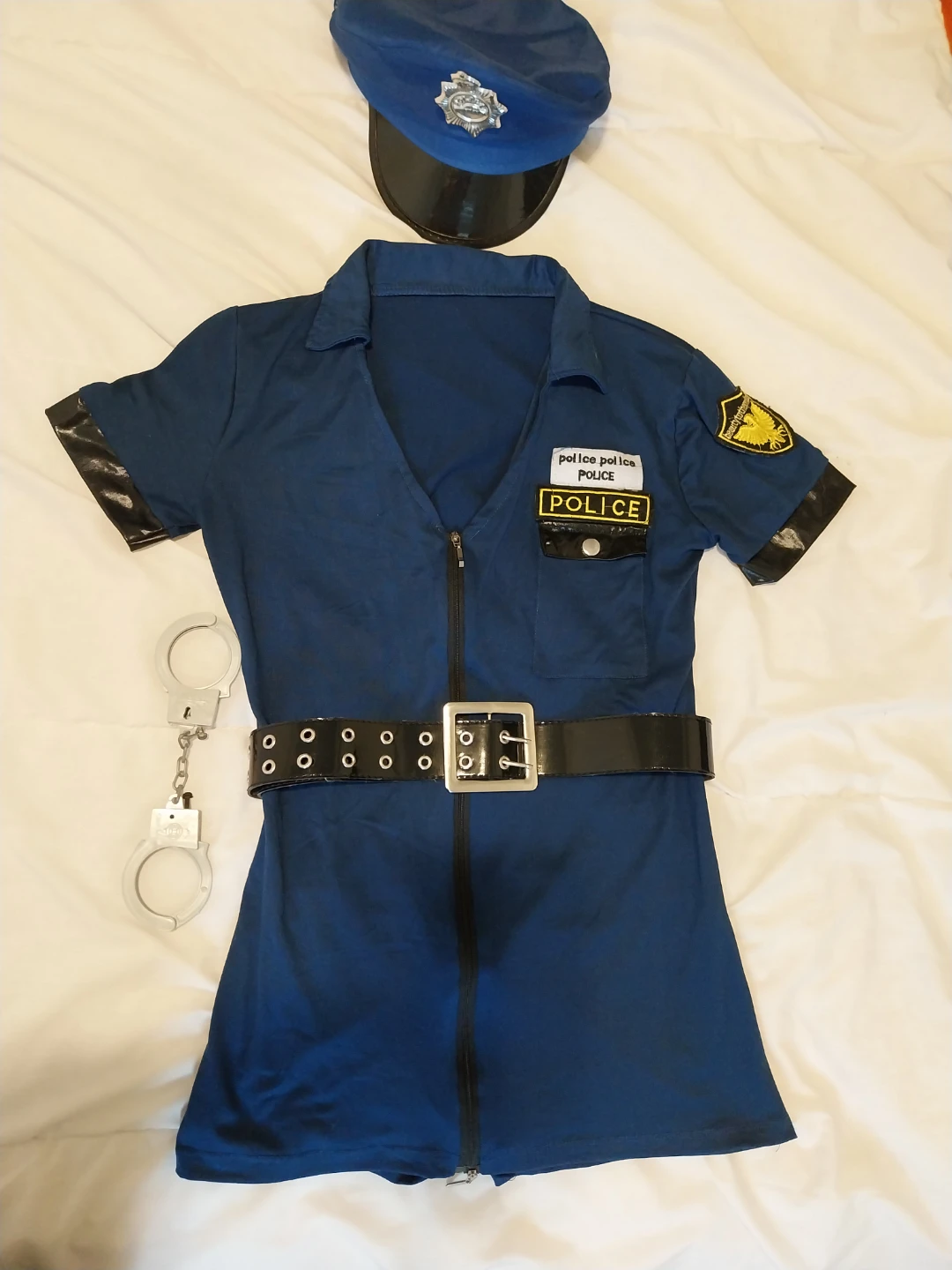 Haloween womens costome- police - photo 2