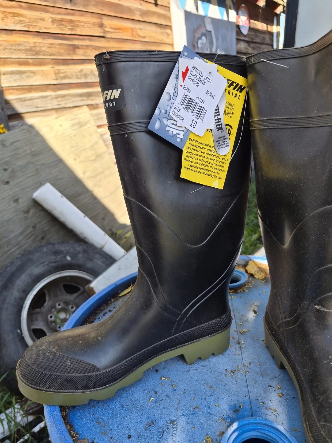 Steel toe rubber boots - photo 2