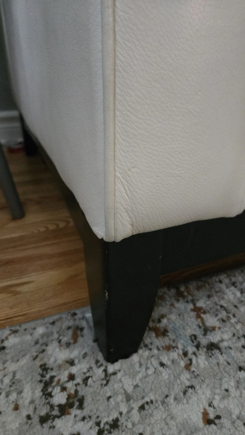 Leather Couch and Chair - photo 3