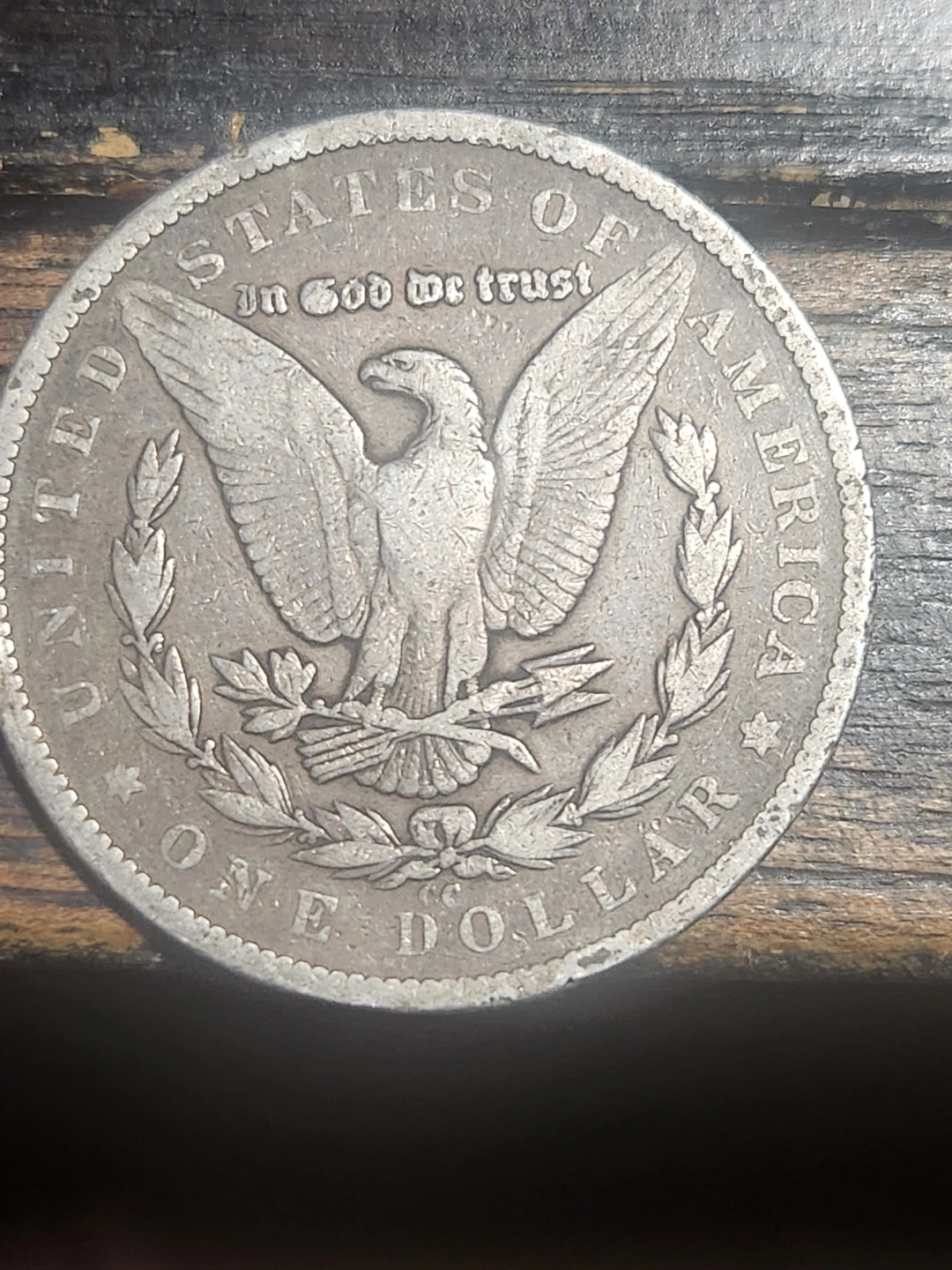 1879 Morgan Silver Dollar Rare Carson City Key Date  (Rim Ding) - photo 2