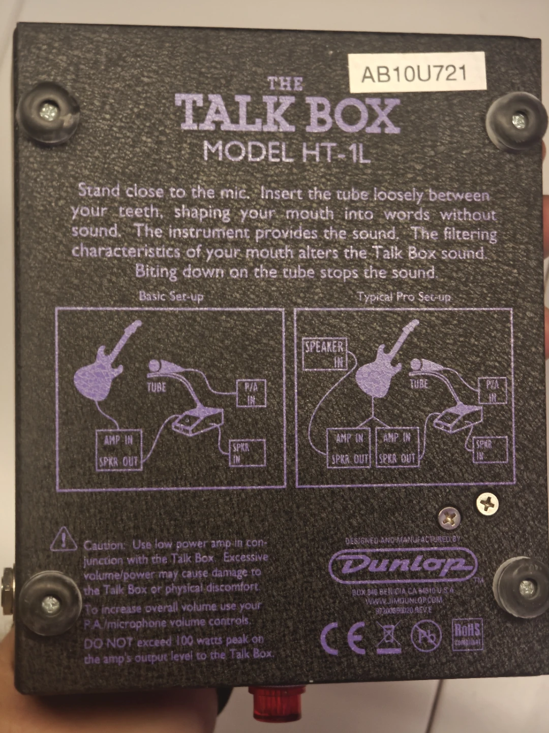 The Talk Box by Dunlop Heil - photo 3