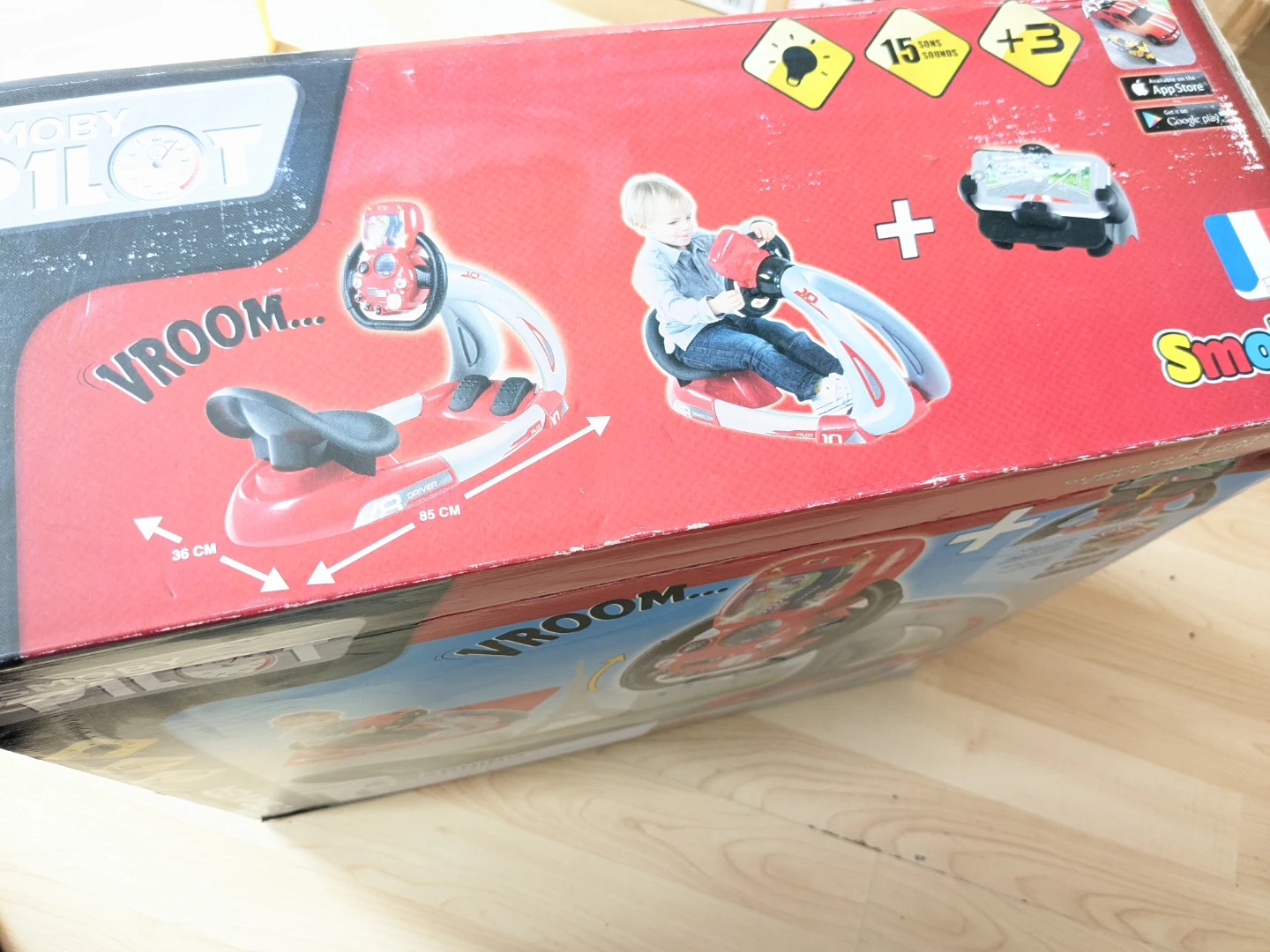 Smoby Pilot V8 Driver Battery Power Ride On - photo 5