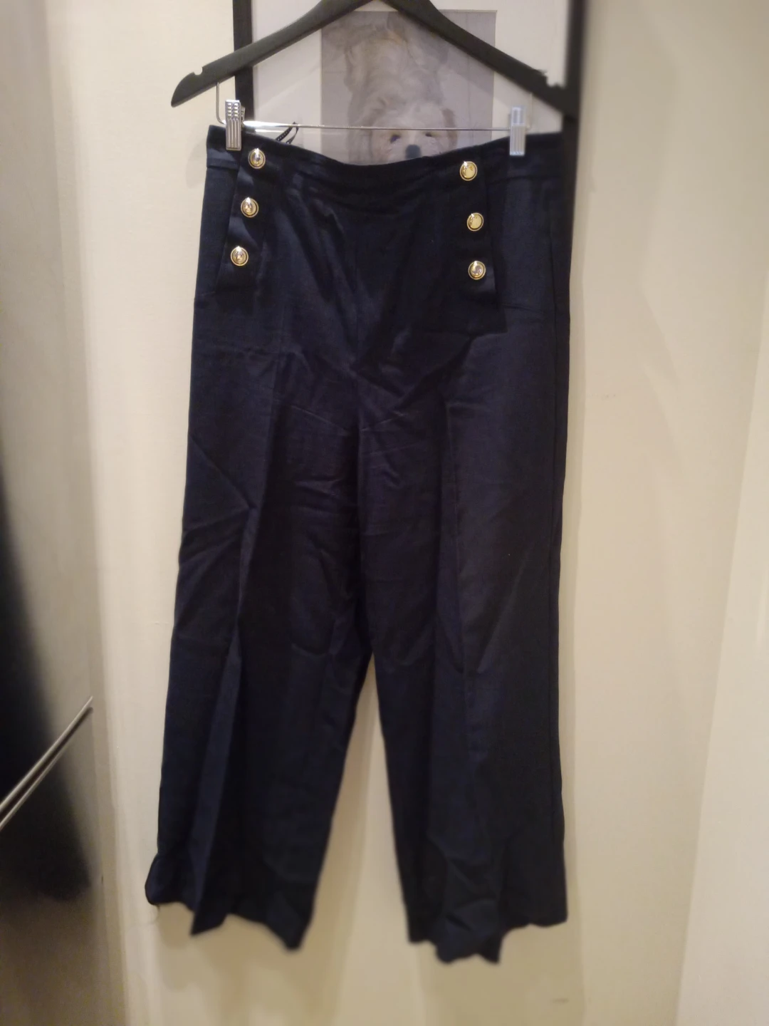 Navy trousers