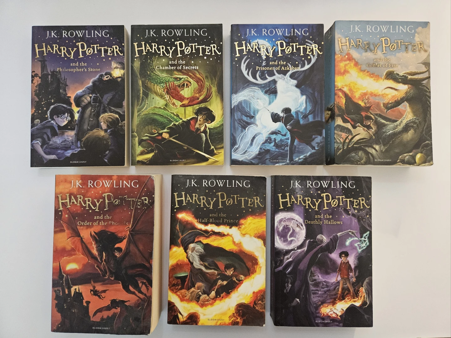 Harry Potter 7 Novel collection from J.K. Rowling