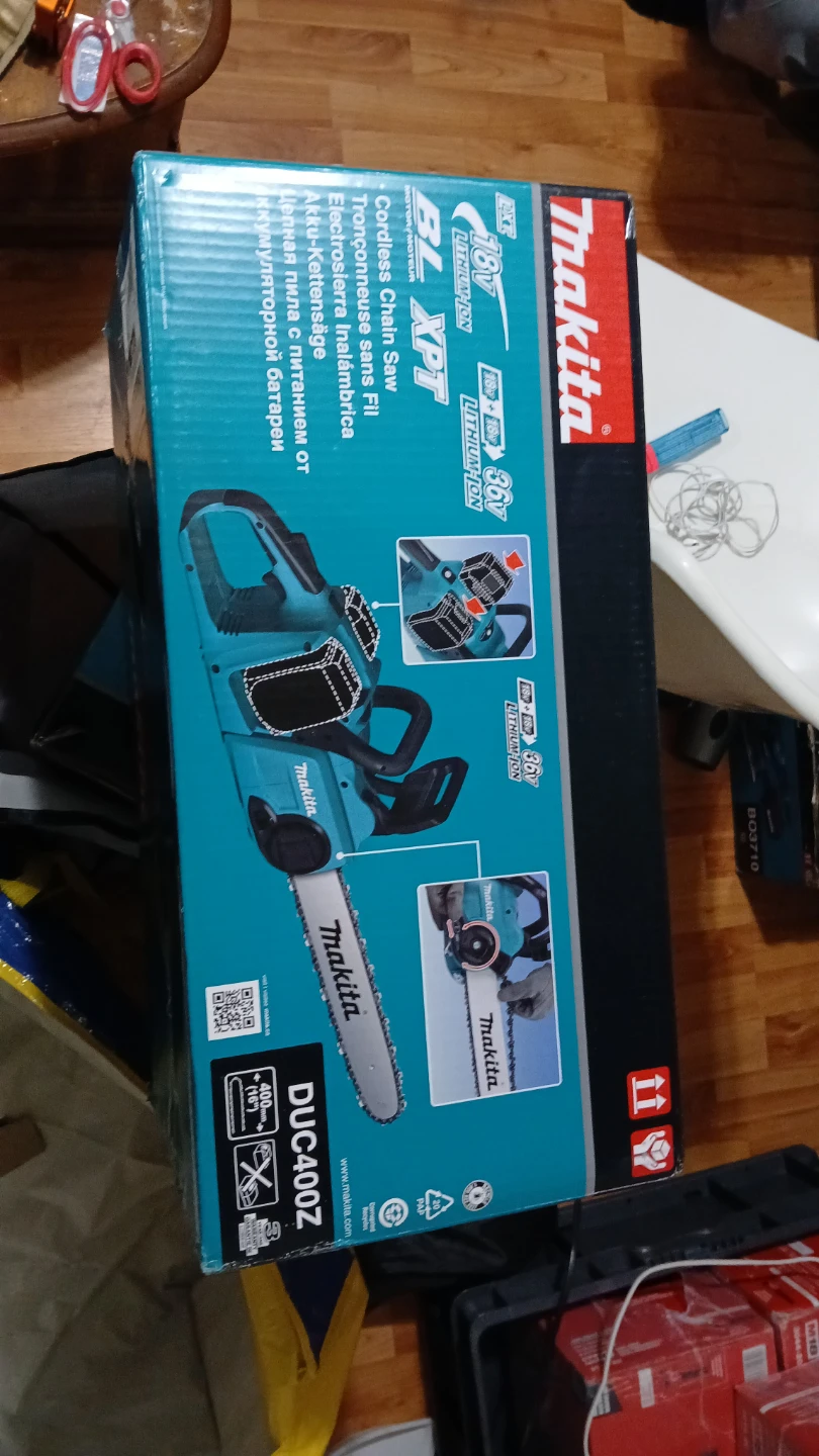 Makita DUC400Z 18V x2 LXT Cordless Chain Saw