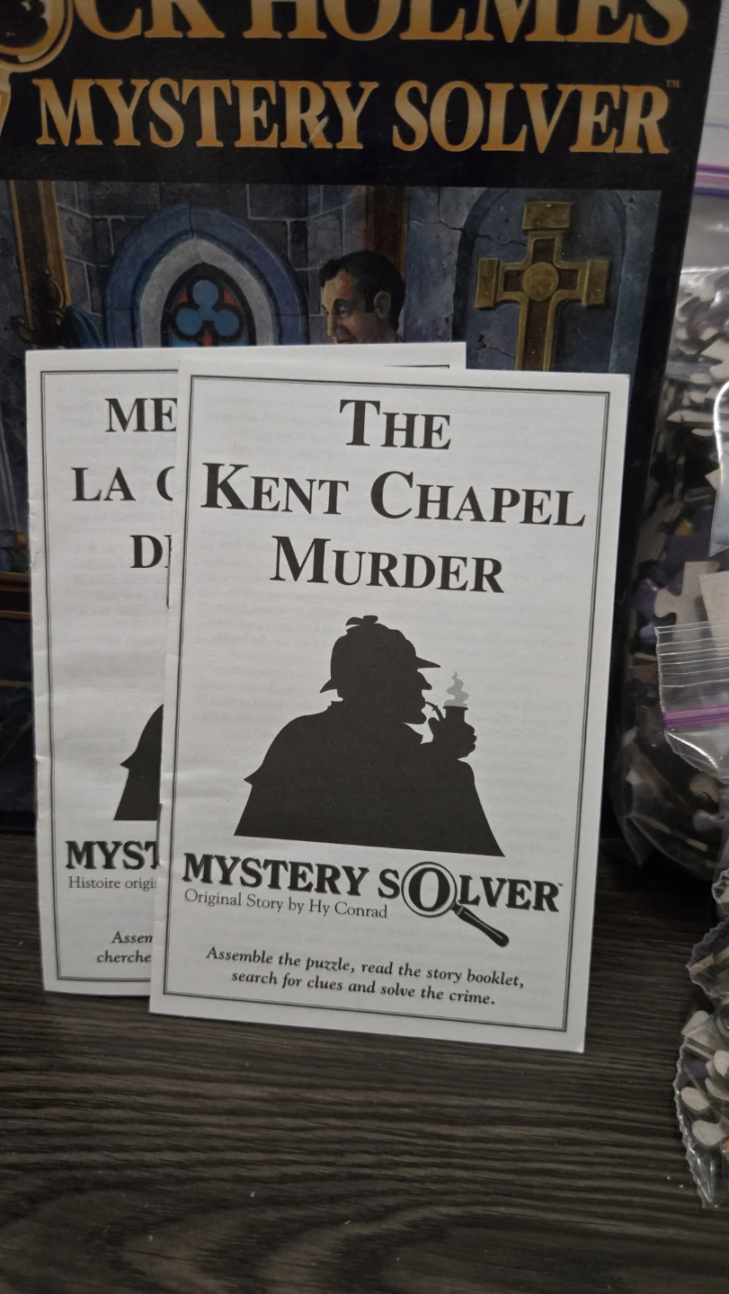 Sherlock Holmes Mystery Solver Puzzle - photo 3