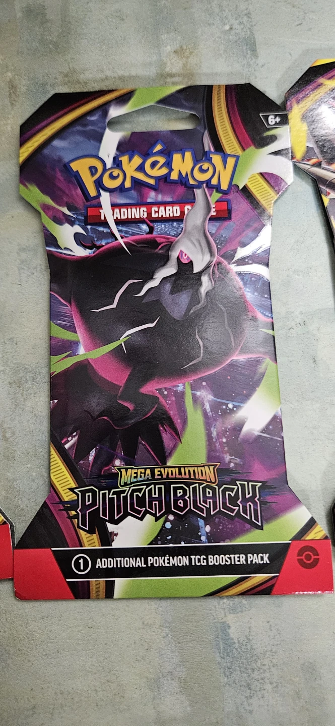 Pokemon TCG Mega Evolution Pitch Black Booster Packs - photo 5